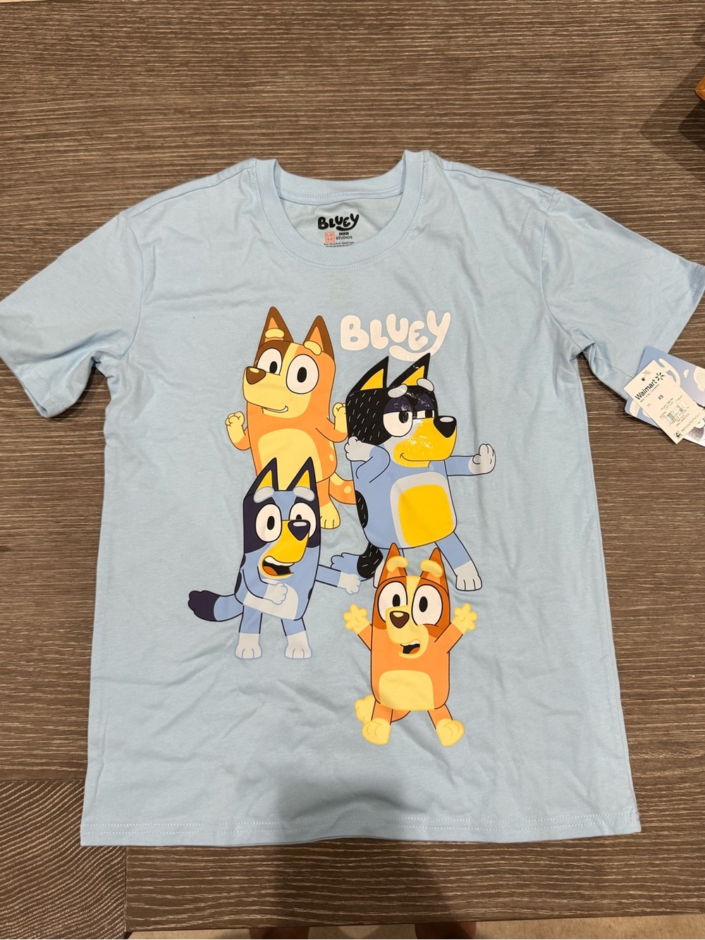 NWT Size XSmall  Bluey graphic Short Sleeve Tee